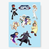 Mansour and Friends Assorted Stickers
